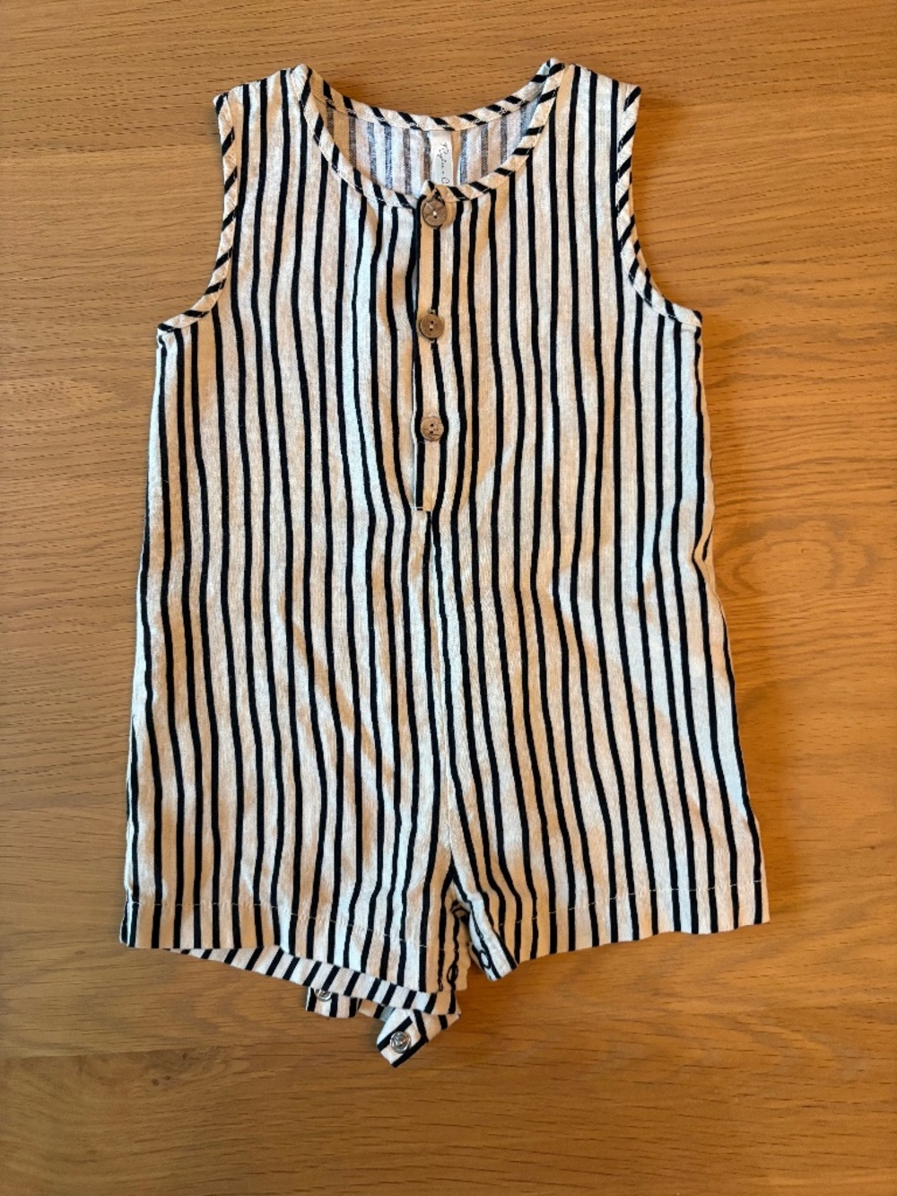 Rylee + Cru Linen Baby Romper